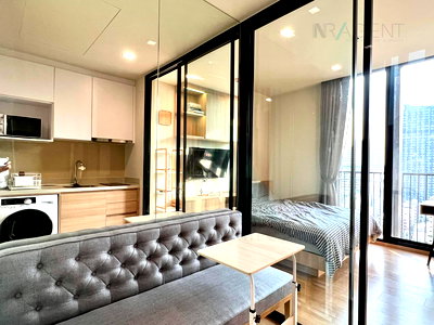 Condos for rent BTS Phrom Phong : For Rent Condo NOBLE AROUND SUKHUMVIT 33 Building 1, Floor 19,Studio, Room size 27 sqm