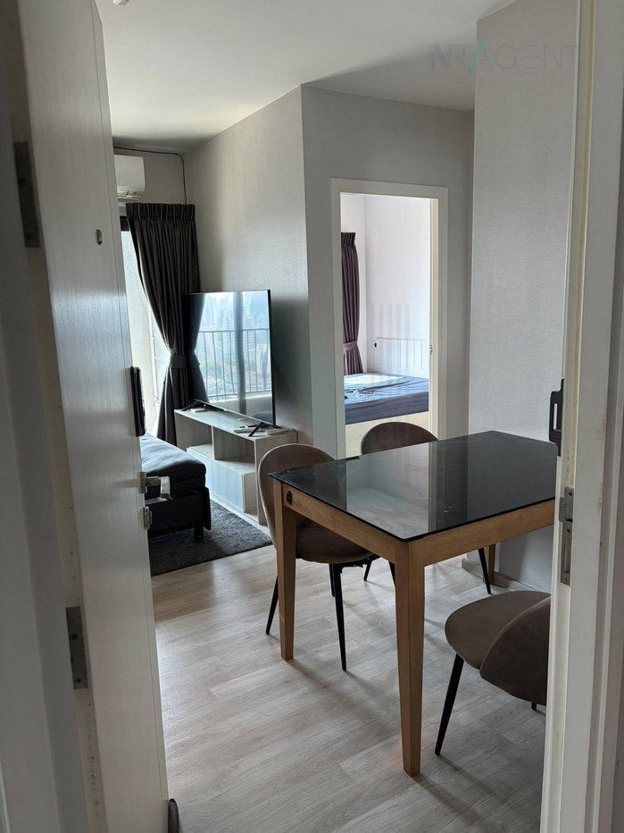 รูป 🎉 ให้เช่าคอนโด เดอะ ไพรเวซี่ พระราม 9 อาคาร 1 ชั้น 27 2 ห้องนอน ขนาด 38 ตรม ใกล้ เดอะมอลล์ รามคำแหง - รูปที่ 7/8