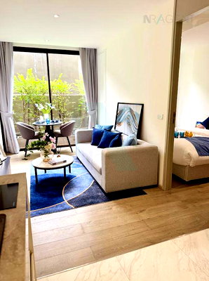 คอนโดให้เช่า : 🎊 ให้เช่าคอนโด ฟินน์ อโศก อาคาร A ชั้น 1 1 ห้องนอน ขนาด 37 ตรม ใกล้ เทอร์มินอล 21 อโศก