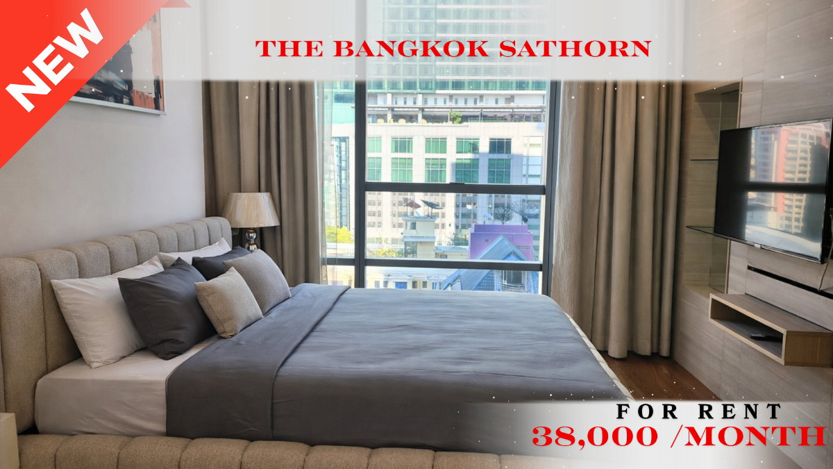 รูป 🍀🍀 Prime Condo location 🚆ให้เช่า📌 เดอะ แบงค็อก สาทร(Line:@rent2022)✨BTS สุรศักดิ์✨พร้อมเข้าอยู่🔖A10209 - รูปที่ 1/16