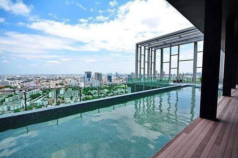 รูปภาพ 🔥 High floor, city view, prime Ratchaprarop location in the heart of Bangkok! 🔥 For rent: The Capital Ratchaprarop, premium 