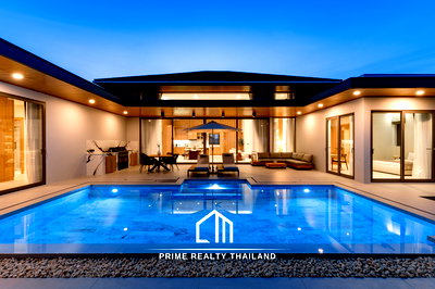 บ้านเดี่ยว ประจวบคีรีขันธ์ : พูลวิลล่าหรูสไตล์โมเดิร์น – ดีไซน์หรู พร้อมสระว่ายน้ำส่วนตัว 4×10 ม. | ราคาเริ่มต้น 15.9–16.9 ล้านบาท