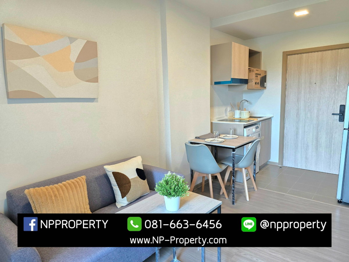 รูป 🏢 ให้เช่า DCONDO Sense บางแสน  📍 อาคาร B ชั้น 3 | ห้องมุม  💰 ค่าเช่าเพียง 10,000 บาท/เดือน - รูปที่ 6/21