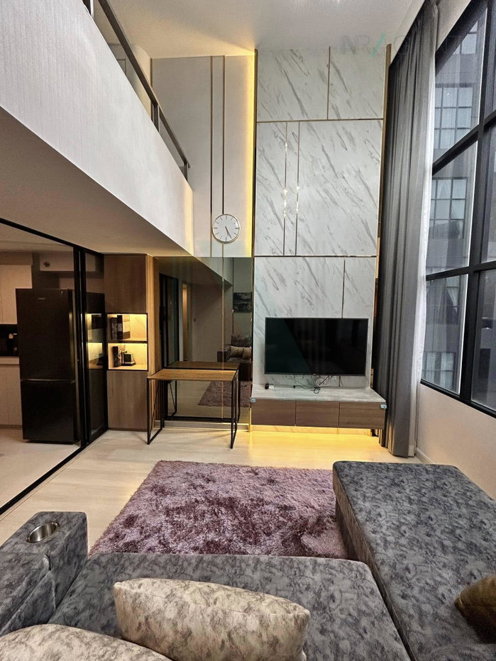 รูป 🎉 ให้เช่าคอนโด ไนท์บริดจ์ ไพร์ม สาทร อาคาร 1 ชั้น 27 Duplex ขนาด 37.00 ตรม ใกล้ Empire Tower - รูปที่ 7/8