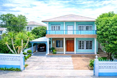 เช่าบ้านเดี่ยว นวลจันทร์ : บ้านเดี่ยว 3นอน 2น้ำ ถ.นวมินทร์38-44 ช็อกโกแลตวิลล์ 900 ม. ใกล้ตลาดอินทรารักษ์ 1 กม. 96 ตร.ว. 290 ตร.ม.