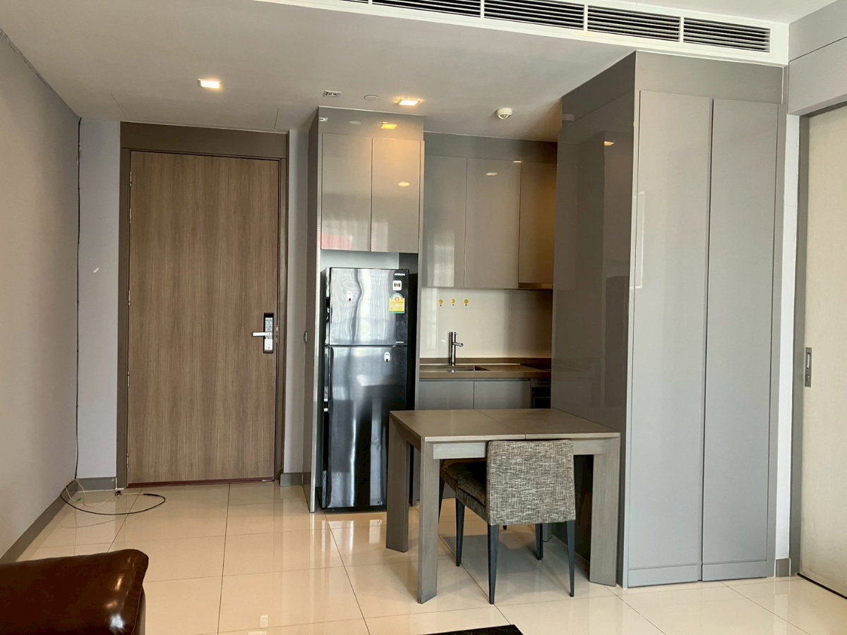 รูป 🐶Pet friendly‼️M Silom Condo✨ 1 bed 1 bath 55 sqm high floor Rent 40K💕 - รูปที่ 3/5