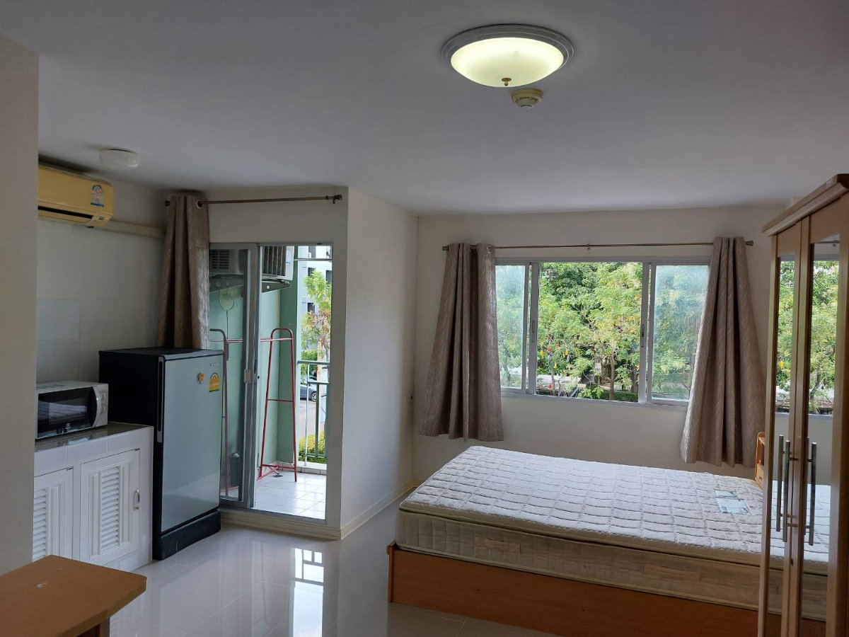 รูป 💥 เช่า ลุมพินี บดินทร์เดชา-ราม ขนาด 25 ตรม. A ชั้น 2 ราคา 6,000 บาท พร้อมเฟอร์ - รูปที่ 3/7