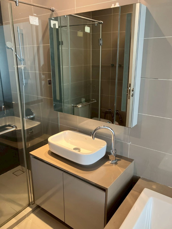 รูป 🐶Pet friendly‼️M Silom Condo✨ 1 bed 1 bath 55 sqm high floor Rent 40K💕 - รูปที่ 5/5