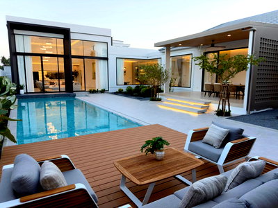 บ้านเดี่ยว ชลบุรี : Luxury Pool Villa Pattaya พร้อมเข้าอยู่แล้ววันนี้ | Fully Furnished ครบ จบในหลังเดียว  พลูวิลล่าระดับลักชัวรี่