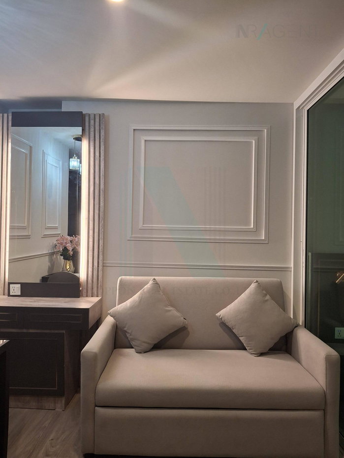 รูป 🚩 ให้เช่าคอนโด รีเจ้นท์ โฮม บางนา อาคาร A ชั้น 24 1 ห้องนอน ขนาด 28 ตรม ใกล้ BTS บางนา - รูปที่ 1/8