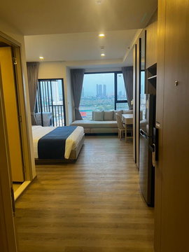 For Rent Condo ORIGIN PLACE BANGNA Building 1, Floor 17,Studio, Room size 28 sqm