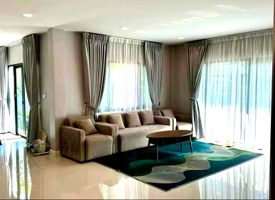 เช่าบ้านเดี่ยว ถนนบางบอน 4 : 🔥 ให้เช่าบ้านเดี่ยวหรู Centro บางบอน บ้านสวย พร้อมอยู่ ฟังก์ชันครบ เหมาะสำหรับครอบครัวใหญ่  💰 ราคาเช่า: 120,000 บาท