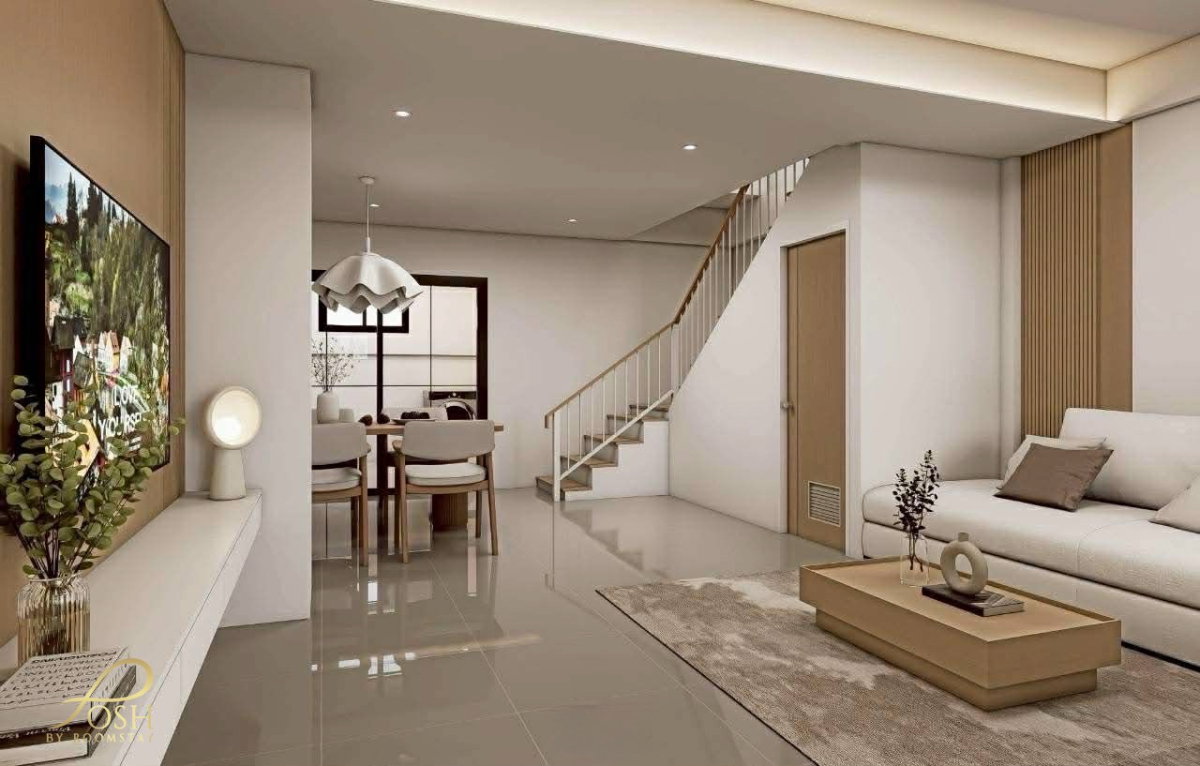 รูป ทาวน์เฮ้าส์ 2 ชั้น รีโนเวทใหม่ หมู่บ้านเนตรทิพย์, โซนวิชิต กวางตุ้ง ทำเลใกล้ดาวรุ่ง เมืองทอง - รูปที่ 2/7