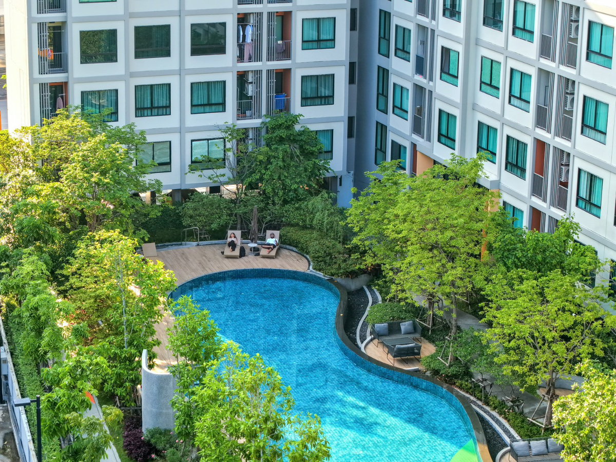 รูป ​🎓 dcondo Vale Sriracha | เดินไปเรียนได้ ใกล้ ม.เกษตร แค่นิดเดียว | เริ่ม 1.4X ล้าน* | LINE: @wsrcondo 📱 - รูปที่ 2/12