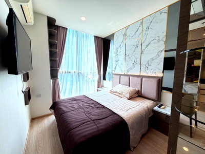 Condos for rent : Condo for Rent Near MRT Thailand Cultural Centre | Noble Revolve Ratchada 2 | 1 Bedroom, Fully Furnished, Close to Central Rama 9