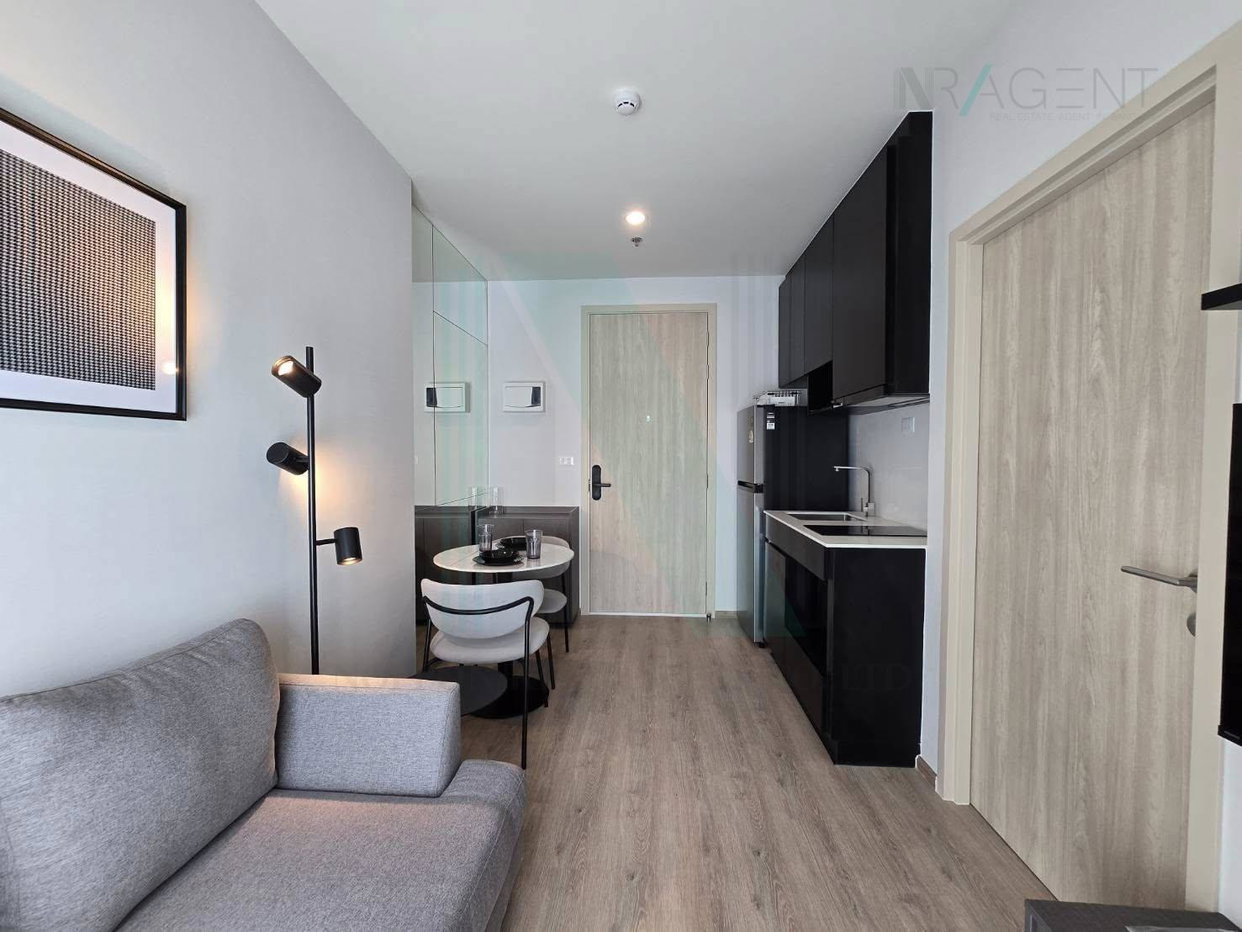 รูป 🎉 ให้เช่าคอนโด นิว ดิสทริค อาร์ 9 อาคาร 1 ชั้น 15 1 ห้องนอน ขนาด 26 ตรม ใกล้ MRT พระราม 9 - รูปที่ 6/8