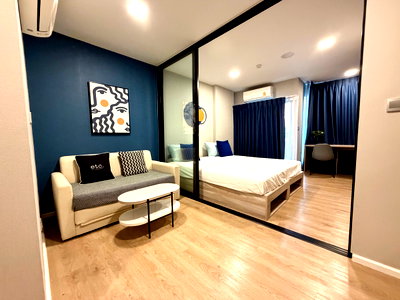 Condos for rent : Kave TU for rent. near Thammasat University Rangsit Building B Fl.3 large space, full furnished, ready to move in