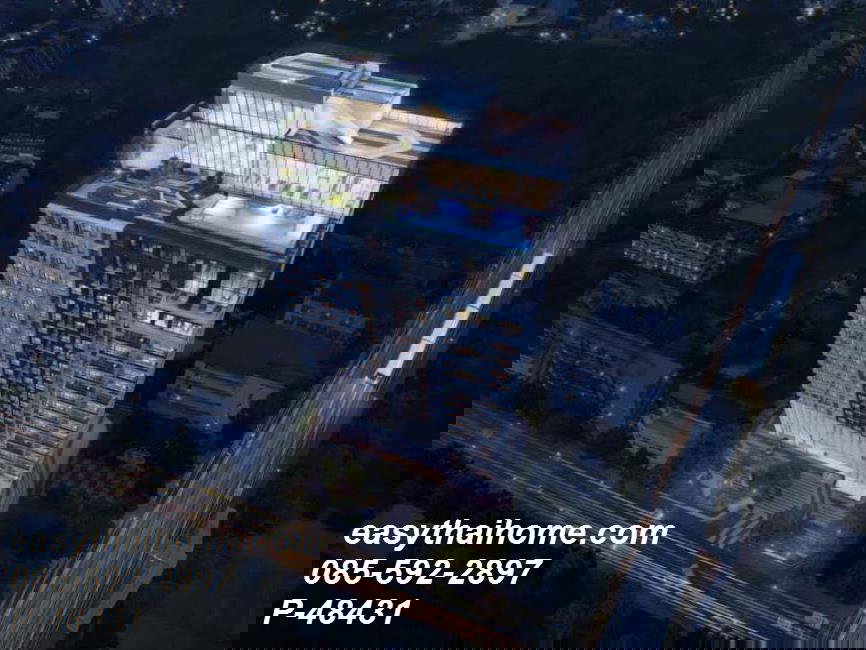 รูป [ให้เช่าคอนโด แต่งครบพร้อมอยู่! P-48431] ไนท์บริดจ์ คอลลาจ สุขุมวิท 107 ใกล้ BTS แบริ่ง เขตบางนา 085-592-2897 Line: @easythaihome - รูปที่ 4/14