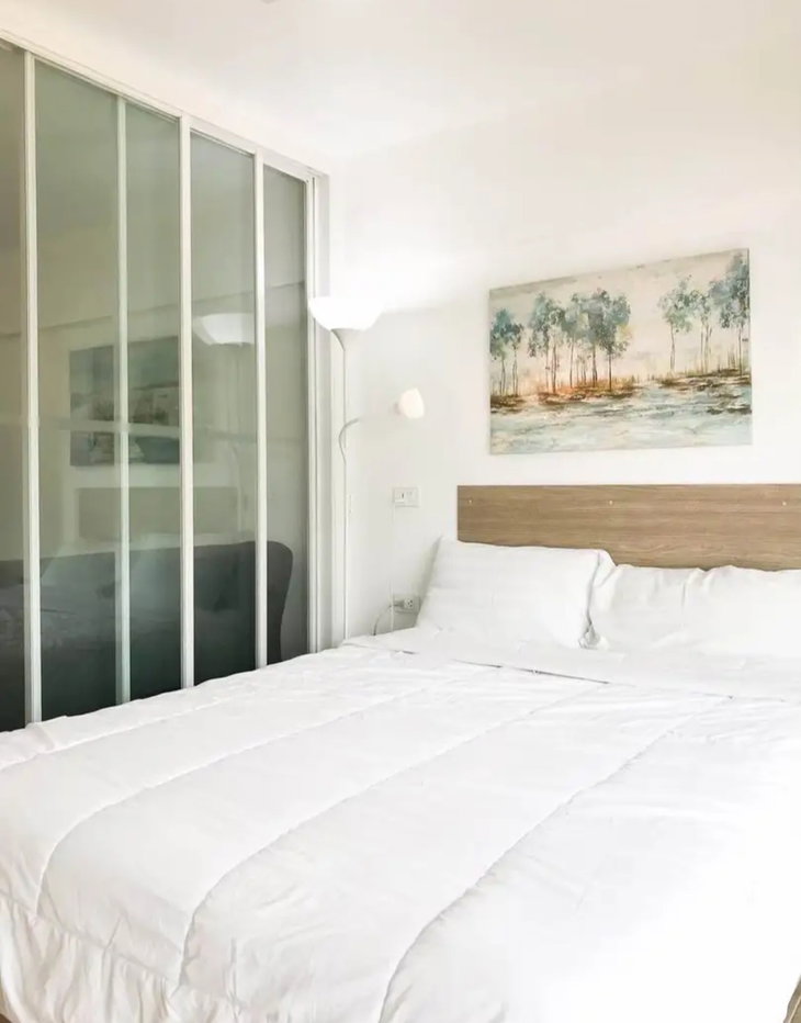 รูป ขาย ชมดอยคอนโด ตึกเหลี่ยม ,ใกล้มช. เมญ่า นิมมาน ทำairbnbได้ - รูปที่ 2/10