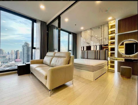 🚩Best room!🚩 For Rent Condo ONE9FIVE ASOKE - RAMA 9 Building A, Floor 28,1 bed room, Room size 40.00 sqm