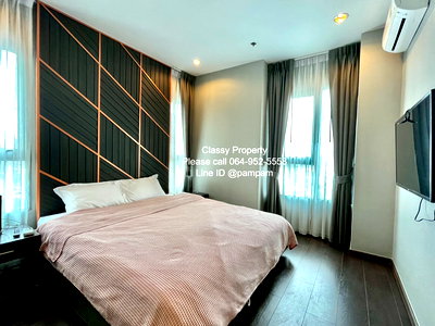 Condos for rent Bangkok : *** Condo for rent : C Ekkamai 2 Bedrooms  High floor Fully furnished Unblock view 35,000 baht  🔥🔥🔥***