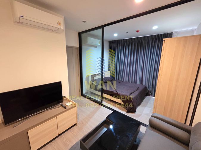 ให้เช่าคอนโด politan rive ชั้น 46 ขนาด 25 ตร.ม.เฟอร์นิเจอร์ ครบ  พร้อมอยู่ ราคาประหยัด