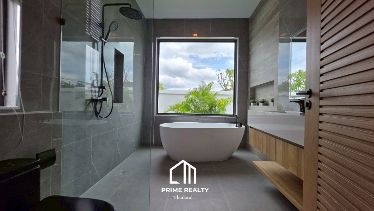 รูป พูลวิลล่าโมเดิร์นในโซนแบล็คเมาน์เทน หัวหิน - รูปที่ 10/11