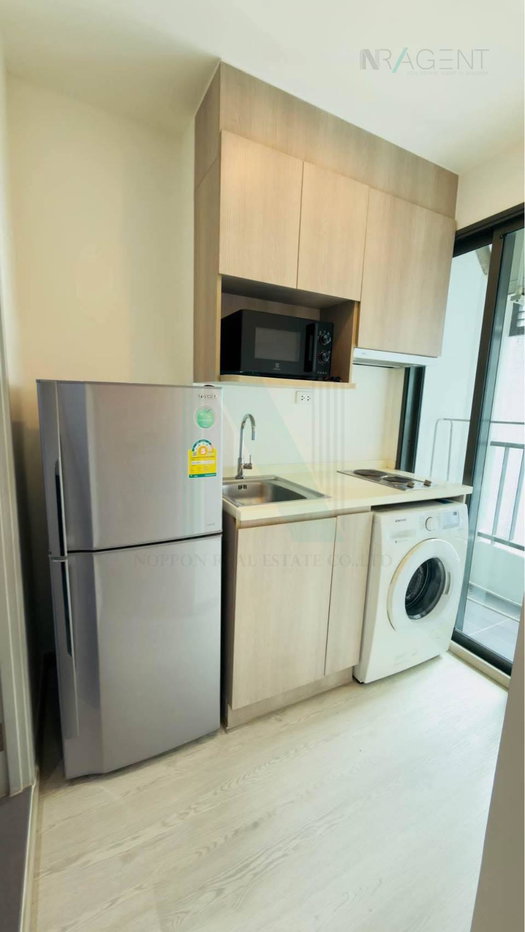 รูป 🎊 ให้เช่าคอนโด ไอดีโอ โมบิ จรัญ-อินเตอร์เชนจ์ อาคาร 1 ชั้น 12A 1 ห้องนอน ขนาด 22 ตรม ใกล้ ฟู้ดแลนด์ซุปเปอร์มาร์เก็ต - รูปที่ 8/8