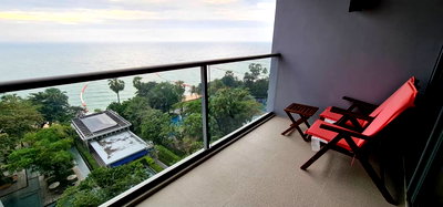 Condos for sale : Zire Wongamat Tower A with unobstructed sea view 1bed 1bath