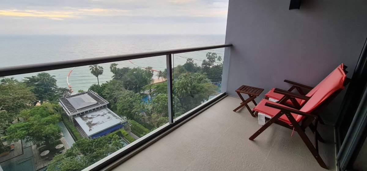 picture Zire Wongamat Tower A with unobstructed sea view 1bed 1bath - 1/11