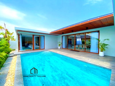 Houses for sale Hua Hin Railway Station : Modern 3-Bedroom Pool Villa in Soi 112, Hua Hin – 9.9 Million THB (Fully Furnished)