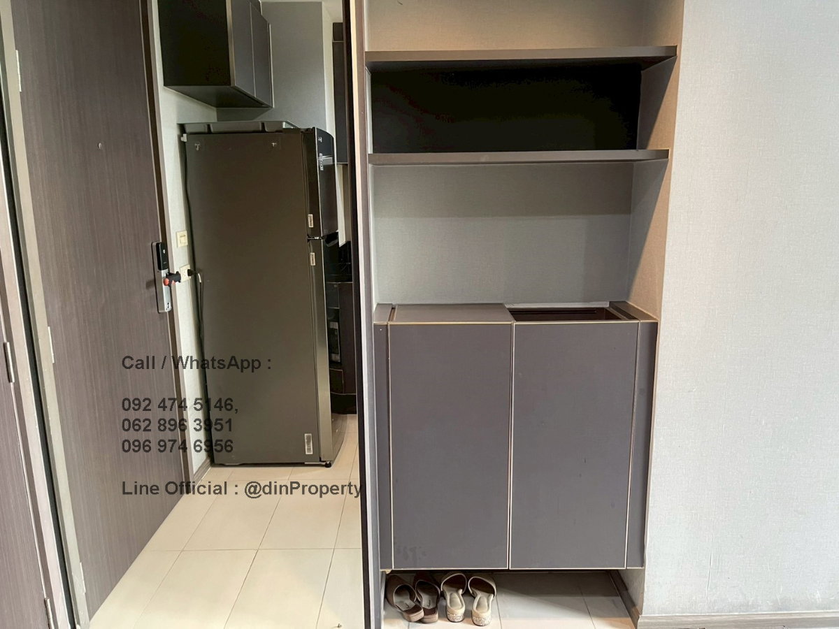 รูป  เช่า นายน์ บาย แสนสิริ 1 ห้องนอน , ไม่มีเครื่องซักผ้า , ใกล้ BTS วงเวียนใหญ่  ICONSIAM - รูปที่ 6/6