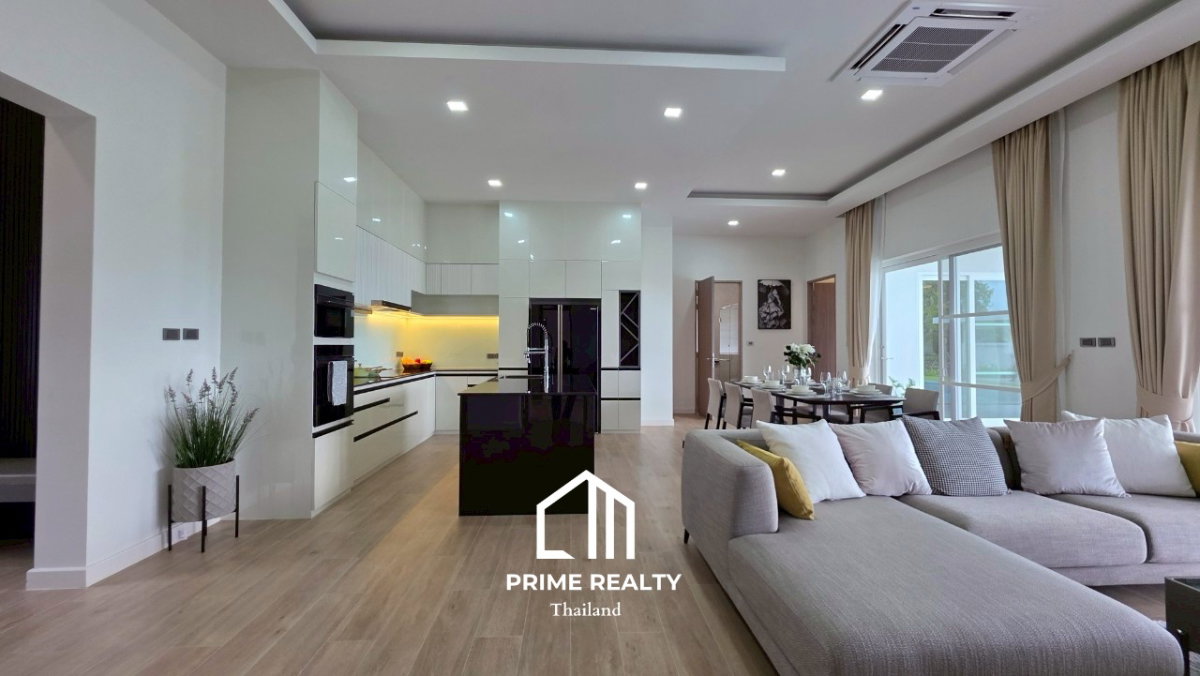 รูป วิลล่าสระว่ายน้ำสำหรับขายในพื้นที่หินเหล็กไฟ หัวหิน - รูปที่ 8/14