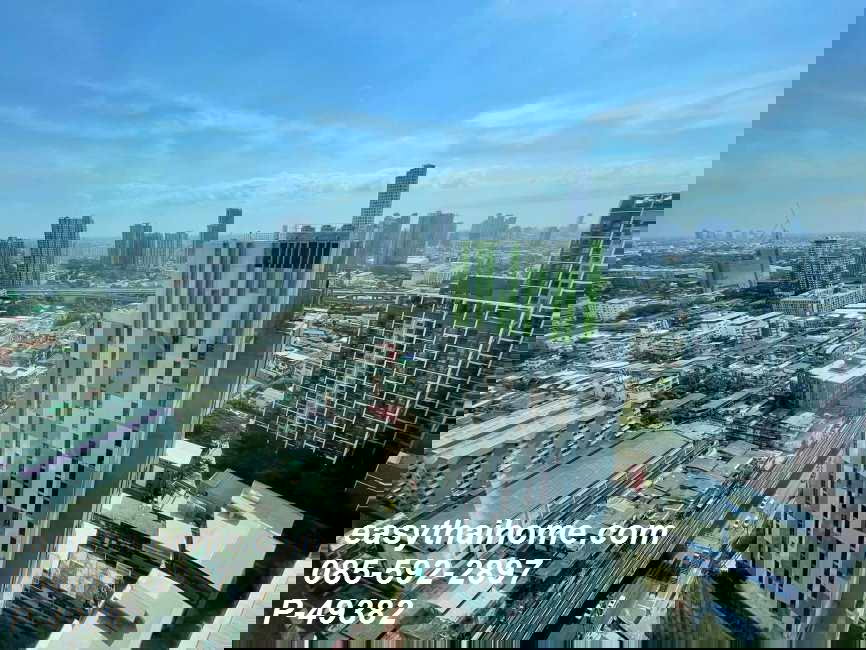 รูป [ให้เช่าคอนโด วิวเมืองชั้นสูง! P-49382] วายน์ สุขุมวิท ใกล้ BTS พระโขนง เขตวัฒนา 085-592-2897 Line: @easythaihome - รูปที่ 3/10