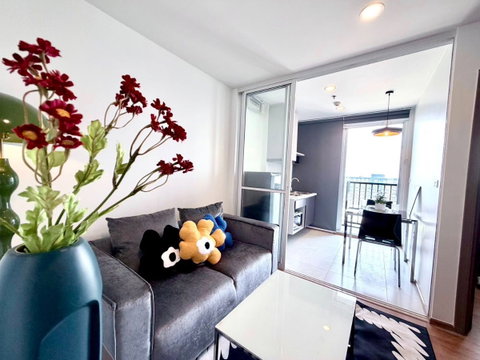 ให้เช่าคอนโด The Base Sukhumvit 77 ใกล้ BTS อ่อนนุช , บิ๊กซีอ่อนนุช ห้องสวย ตึก B วิวโล่ง 