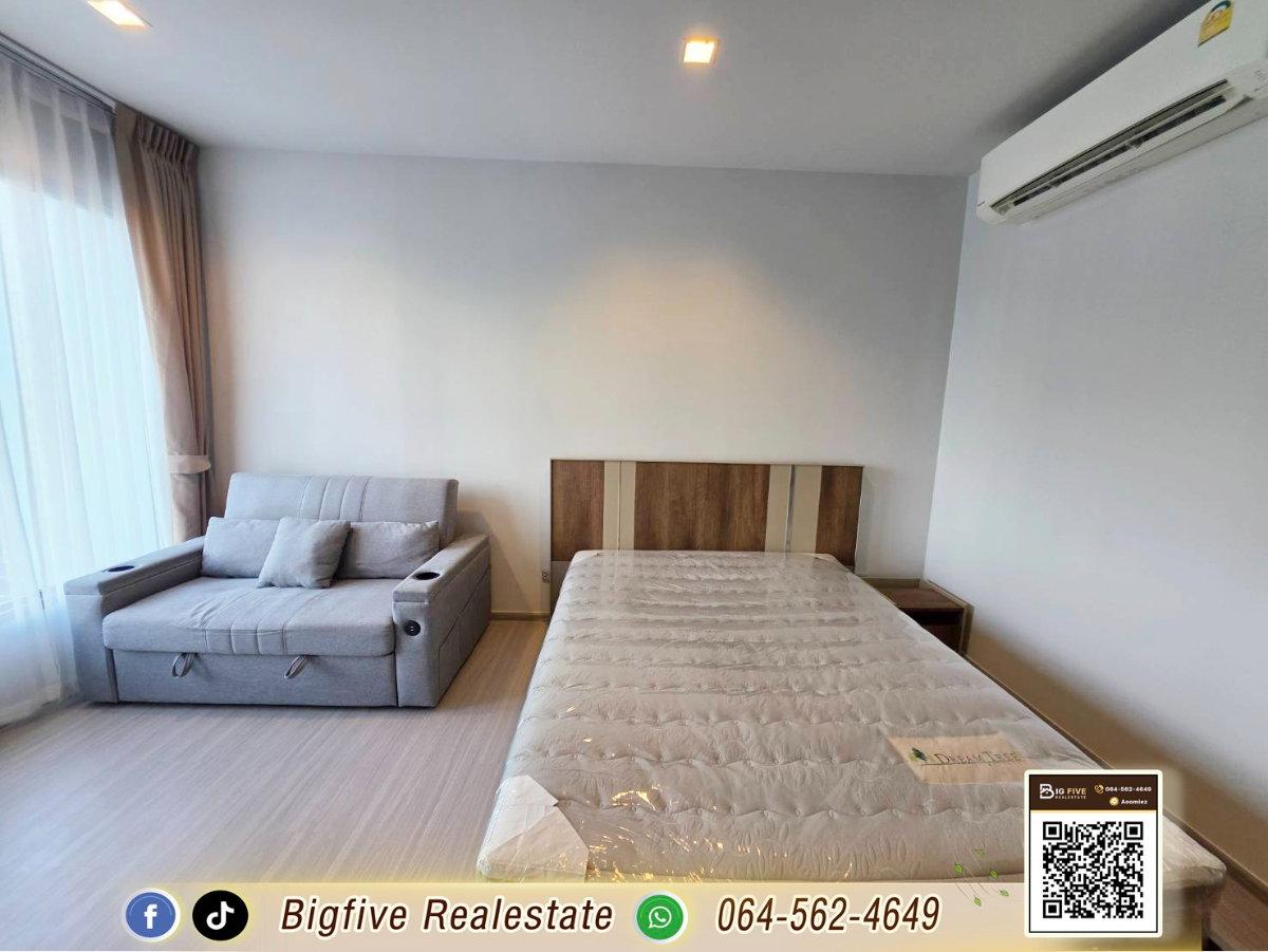 รูป A69-028 ให้เช่าคอนโด Life อโศก-พระราม 9 ใกล้ MRT พระราม 9 และ Airport Link มักกะสัน พร้อมอยู่✨ - รูปที่ 2/7