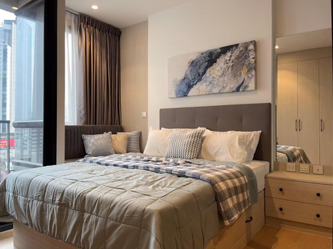 MARU Ladprao 15 ขนาด 1 ห้องนอน Pets Friendly MRT ลาดพร้าว และรถไฟฟ้าสายสีเหลือง เดินทางสะดวก