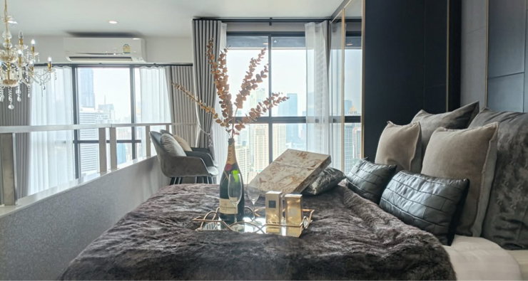 รูป ✨Duplex 2 Bedroom Unit For Rent @ KnightsBridge Prime Sathorn✨ 🏡 - รูปที่ 4/10