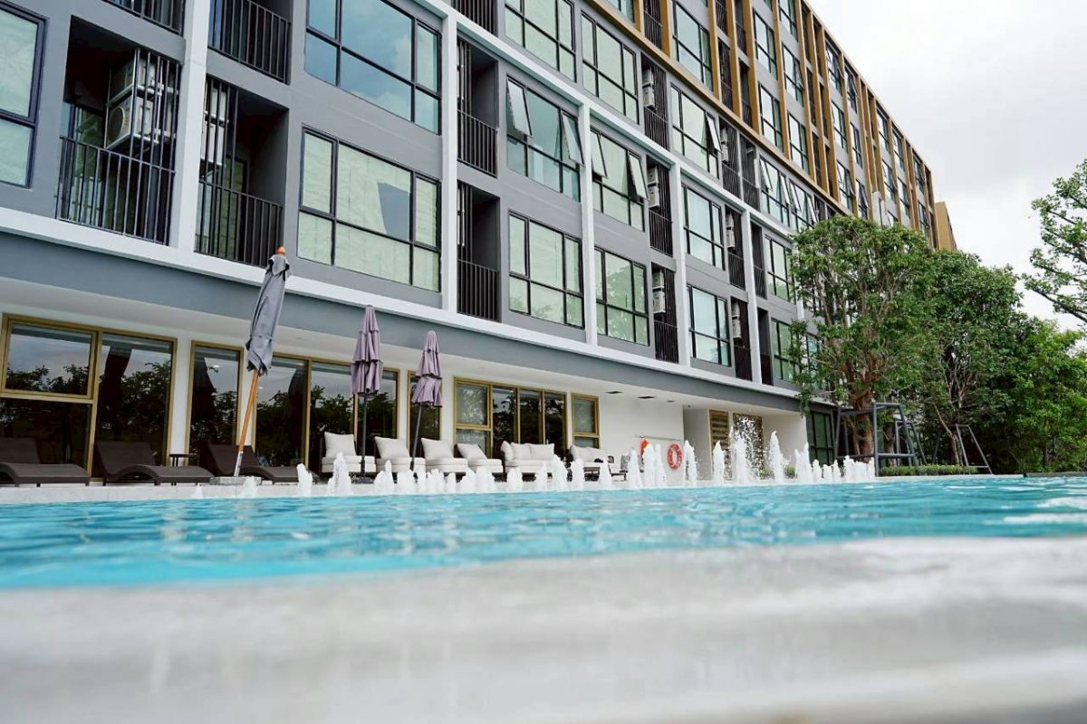 รูป Atmoz Tropicana Bangna ห้องสวย ชั้น 7 ขนาด 24 ตร.ม.โปรแรงรับเดือนเมษายน!จองภายในเดือนนี้ ลดค่าเช่าเหลือเพียง 8,000 บาท/เดือน เท่านั้น! - รูปที่ 7/35