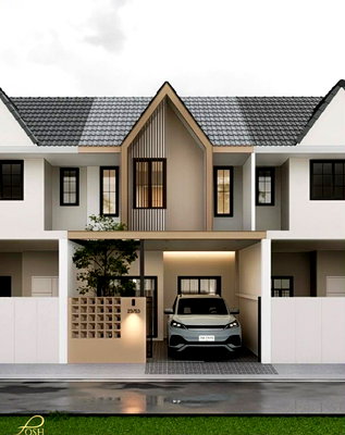 ทาวน์โฮม วงเวียนสะพานหิน : ทาวน์เฮ้าส์ 2 ชั้น รีโนเวทใหม่ หมู่บ้านเนตรทิพย์, โซนวิชิต กวางตุ้ง ทำเลใกล้ดาวรุ่ง เมืองทอง