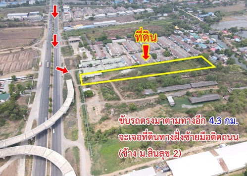 รูป ขายที่ดิน ถนนโรจนะ ต.ลำตาเสา อ.วังน้อย จ.พระนครศรีอยุธยา เนื้อที่ 5ไร่ 2งาน26ตรว - รูปที่ 13/14