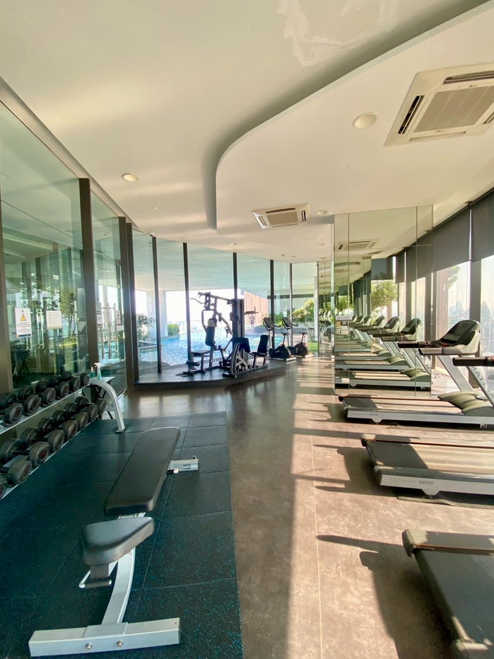 รูป ให้เช่า M Jatujak (Pet-Friendly) ใกล้ BTS หมอชิต/สะพานควาย – ห้องทิศเหนือ/ ฟรี WiFi/ มีเครื่องซักผ้า/TV 55 นิ้ว/ ลากกระเป๋าเข้าอยู่ได้เลย!  - รูปที่ 6/7