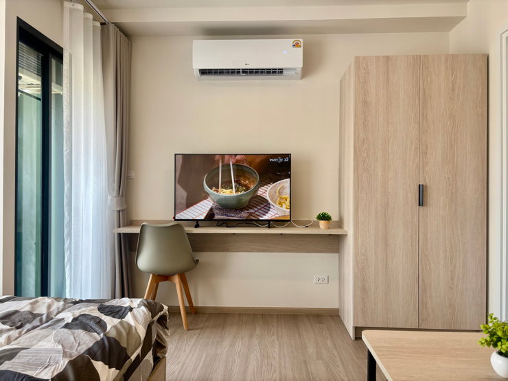 รูป ดีคอนโด ห้องวิวสวน ไม่โดนแดดบ่าย ให้เช่า - รูปที่ 4/17