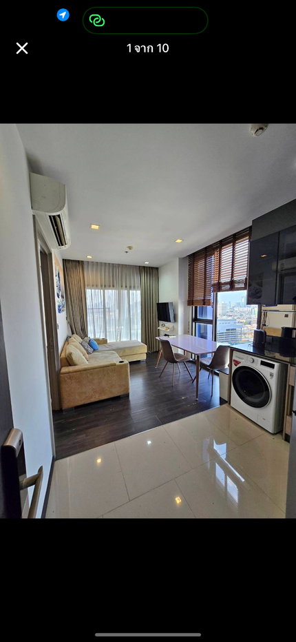 รูป The line asoke ratchada ☎️35 sqm corner room ‼️19000/month‼️ NOW AVAILABLE 🔆✅ - รูปที่ 1/10