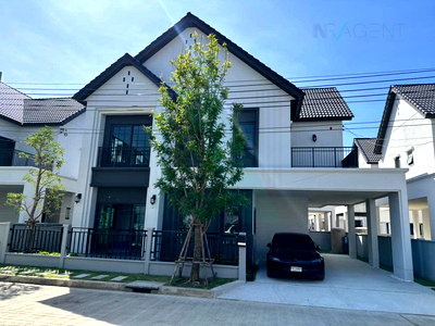 เช่าบ้านเดี่ยว นิคมบางปู(เหนือ) : 📌 ให้เช่าบ้านเดี่ยว 2 ชั้น เซนโทร บางนา 2 4 ห้องนอน 5 ห้องน้ำ