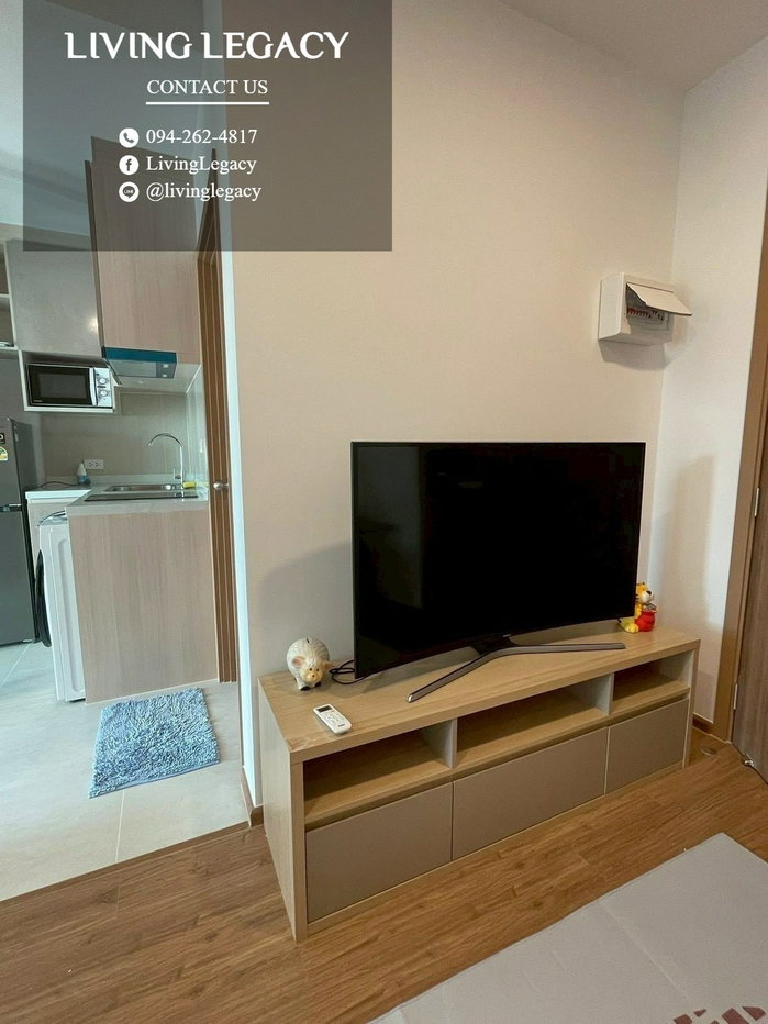 รูป TDO55E ให้เช่าคอนโด The Livin Ramkhamhaeng 33 ตร.ม. ชั้น 15 line id : @livinglegacy - รูปที่ 5/10