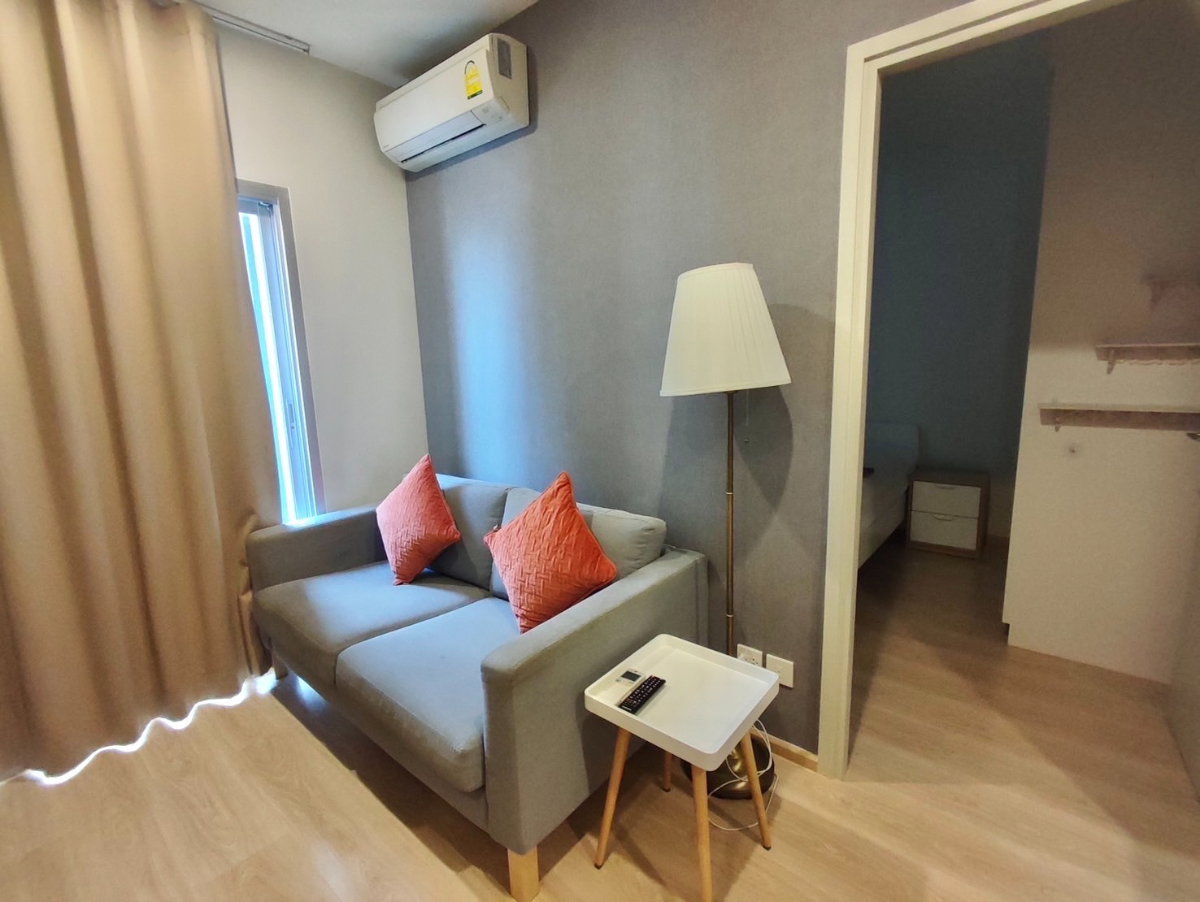 รูป ให้เช่าคอนโด : โนเบิล รีวอล์ฟ รัชดา1 1 ห้องนอน ชั้นสูง  เฟอร์ครบ+ประตูดิจิตอล ติดMRTศูนย์วัฒนธรรม (Noble Revolve Ratchada1)  - รูปที่ 3/10