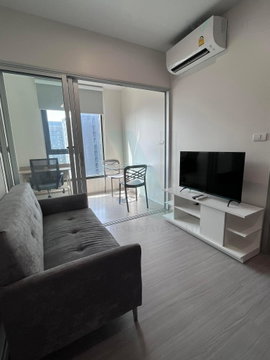 For rent, The Parkland Phetkasem 56, 1 bedroom, 27th floor, Building C, near Seacon Bang Khae.