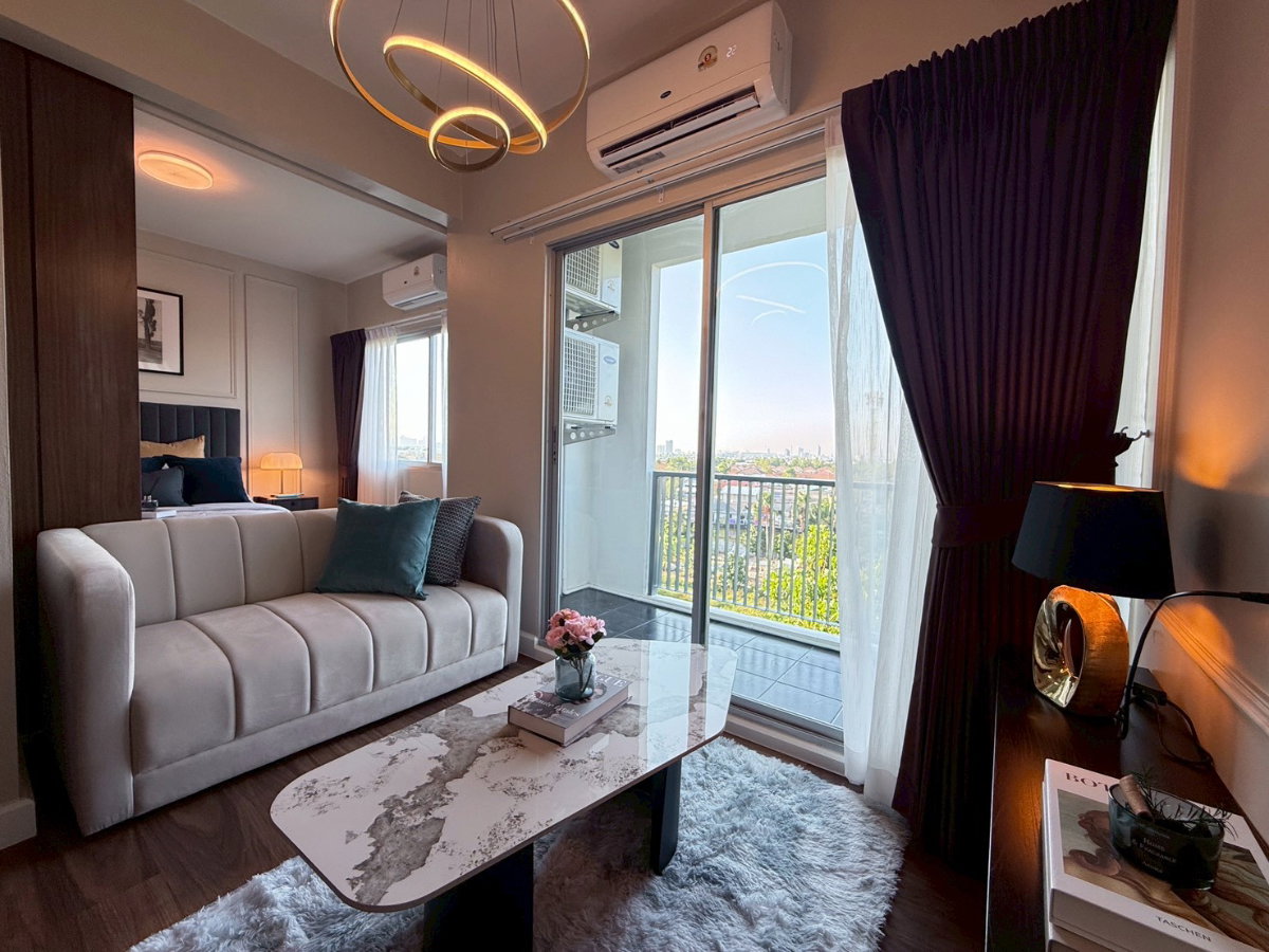 รูป A Space Sukhumvit 77 ห้องใหม่ แต่งสวย วิวโล่ง พร้อมเข้าอยู่ [CC-01] - รูปที่ 6/15