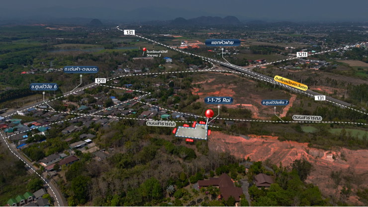 รูป ขายที่ดินเนินเขา ทำเลสวย ต.รอบเวียง อ.เมือง เชียงราย ใกล้สิงห์ปาร์คและวัดร่องขุ่น - รูปที่ 4/13